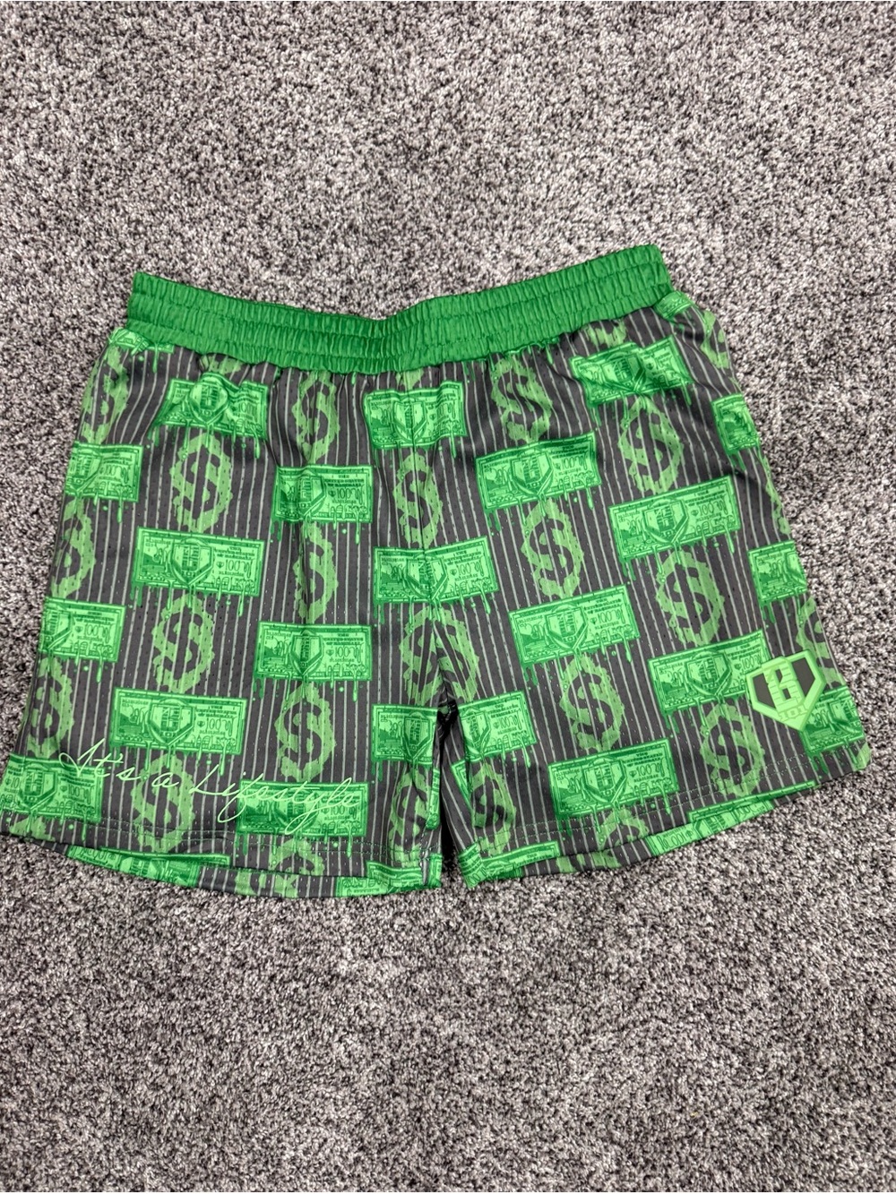 Baseball Lifestyle Rich Drip Shorts, Size Youth XL